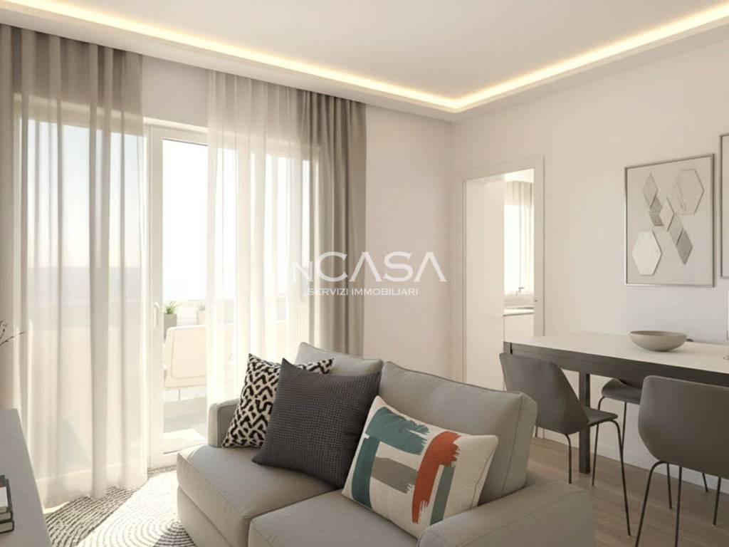 appartamento in vendita a Roma in zona Tor Vergata/Torrenova