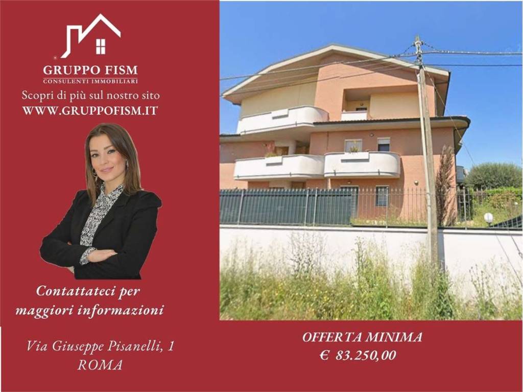 appartamento in vendita a Roma in zona Finocchio