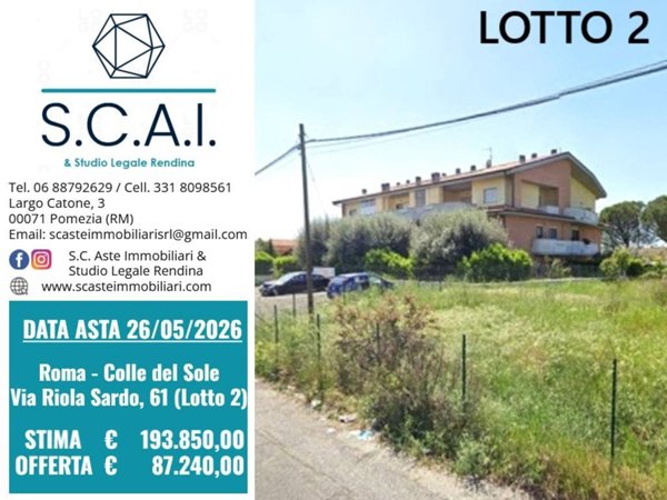 appartamento in vendita a Roma in zona Finocchio