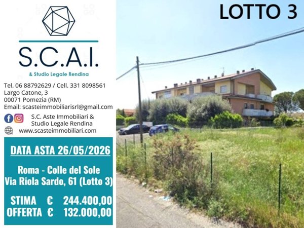 appartamento in vendita a Roma in zona Finocchio