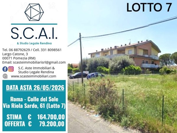 appartamento in vendita a Roma in zona Finocchio