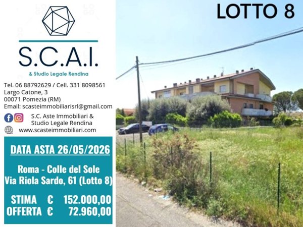 appartamento in vendita a Roma in zona Finocchio