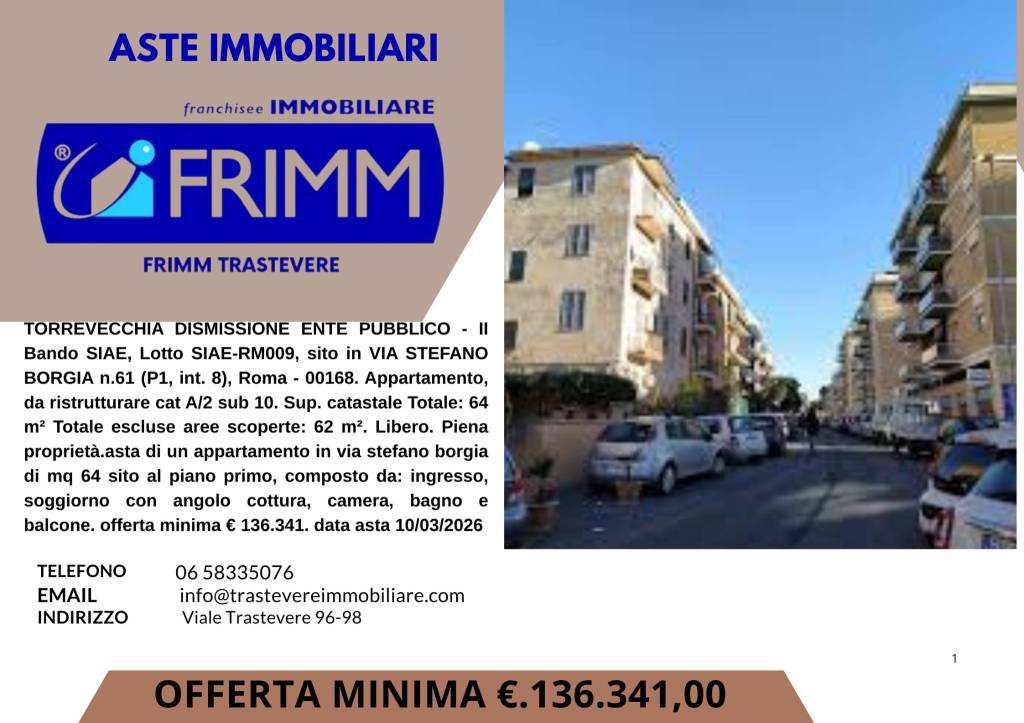 appartamento in vendita a Roma in zona Primavalle