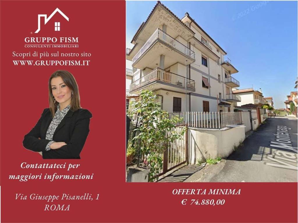 appartamento in vendita a Roma in zona Finocchio