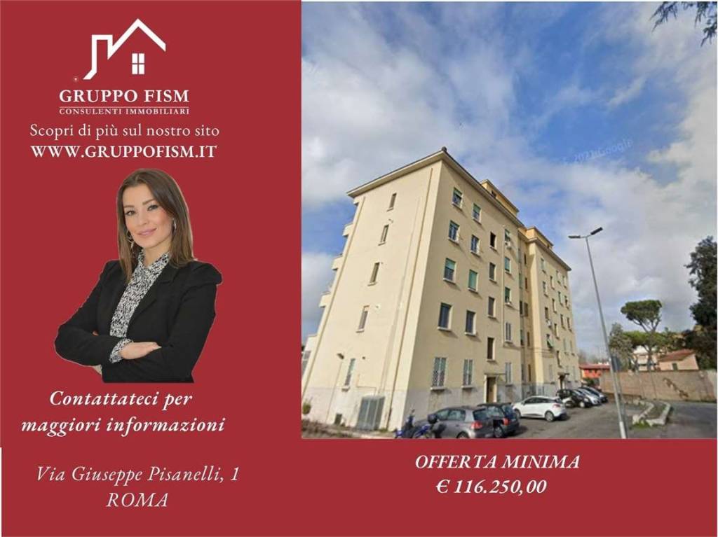 appartamento in vendita a Roma in zona Fidene