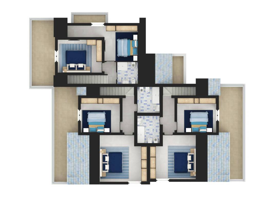 appartamento in vendita a Roma in zona Borghesiana