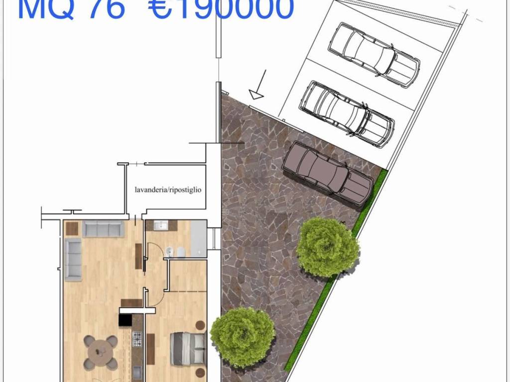 appartamento in vendita a Roma in zona Colle del Sole