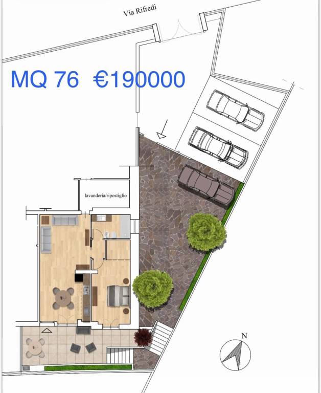 appartamento in vendita a Roma in zona Portuense