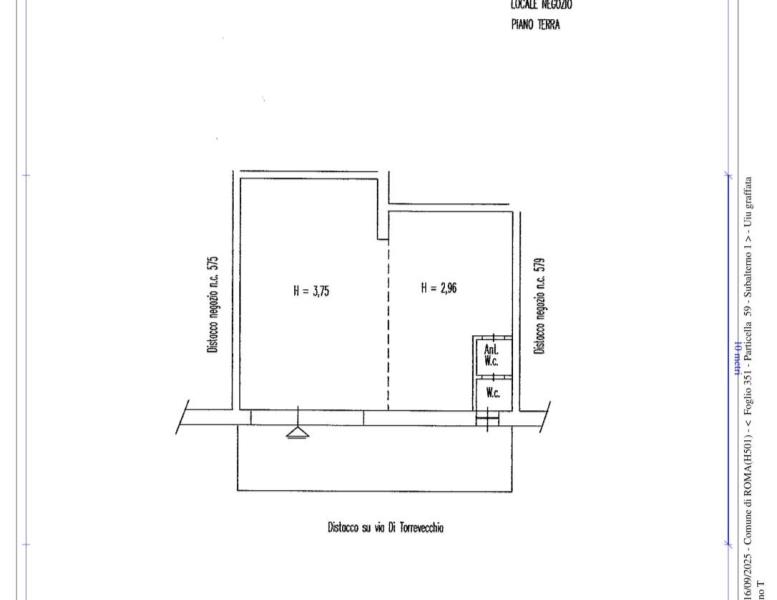 locale commerciale in vendita a Roma in zona Torrevecchia