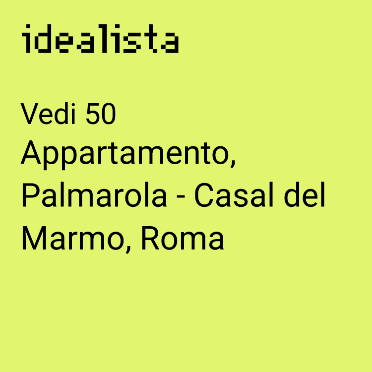 appartamento in vendita a Roma in zona Palmarola