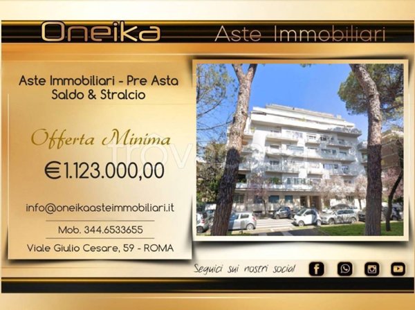 appartamento in vendita a Roma in zona Della Vittoria