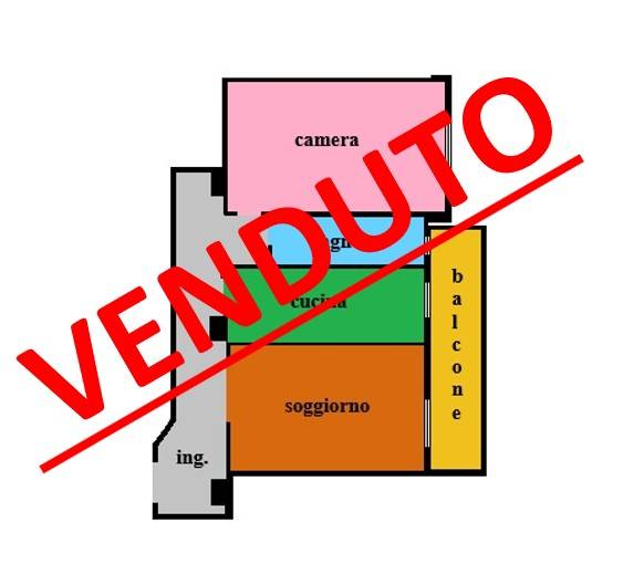 appartamento in vendita a Roma