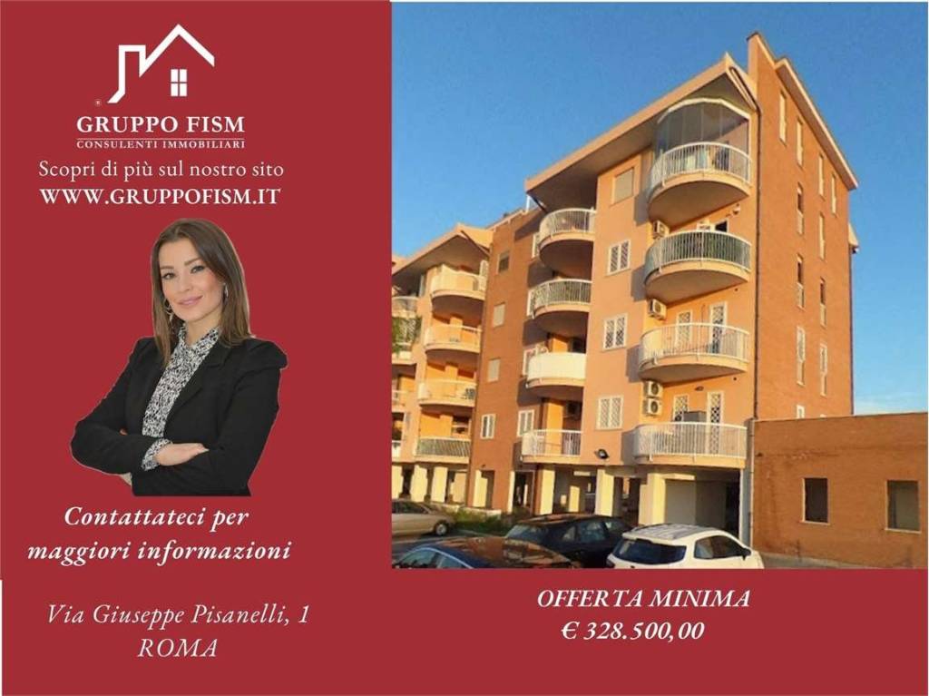 appartamento in vendita a Roma in zona Mezzocammino
