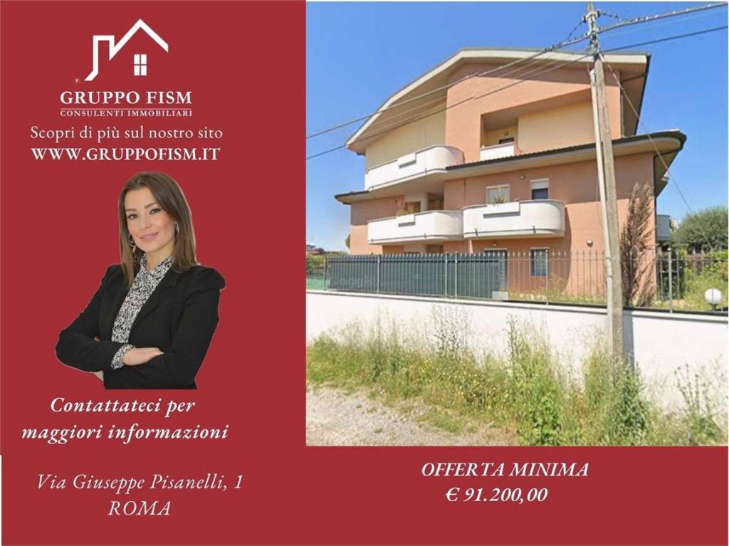 appartamento in vendita a Roma in zona Finocchio