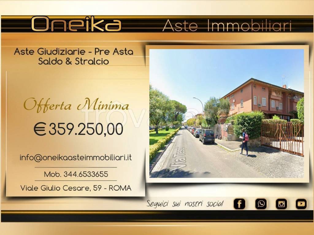 casa indipendente in vendita a Roma in zona Axa