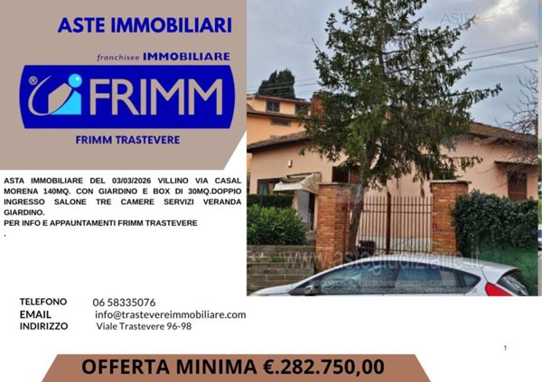 casa indipendente in vendita a Roma in zona Casal Morena