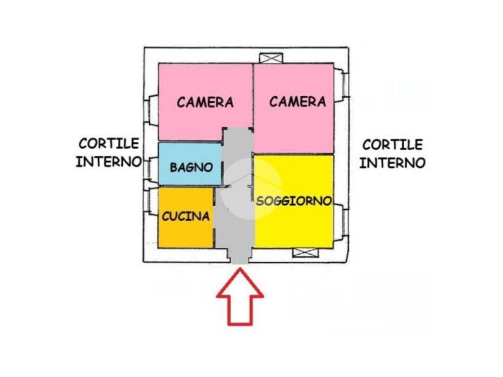appartamento in vendita a Roma in zona Esquilino