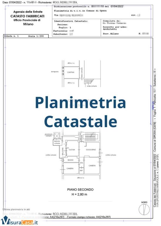 appartamento in vendita a Roma in zona Tor Sapienza