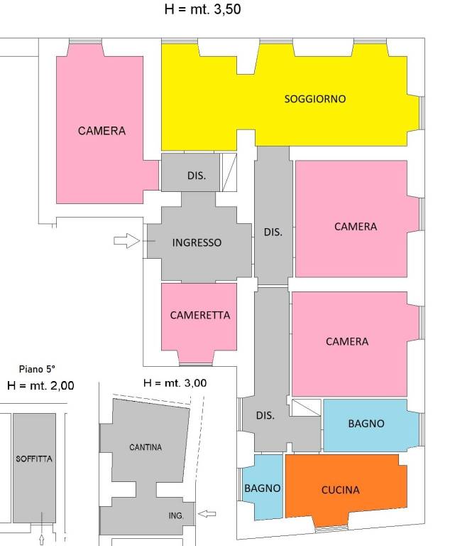 appartamento in vendita a Roma