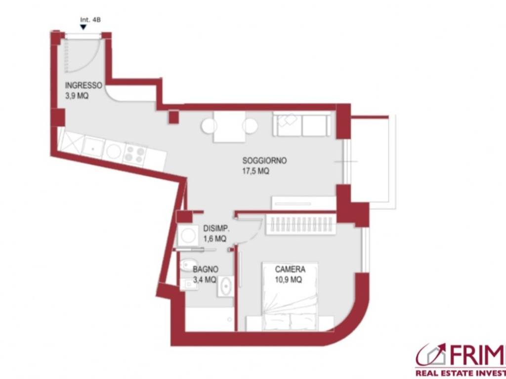 appartamento in vendita a Roma in zona Flaminio