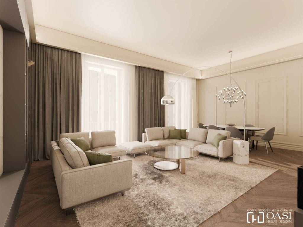 appartamento in vendita a Roma in zona Castro Pretorio