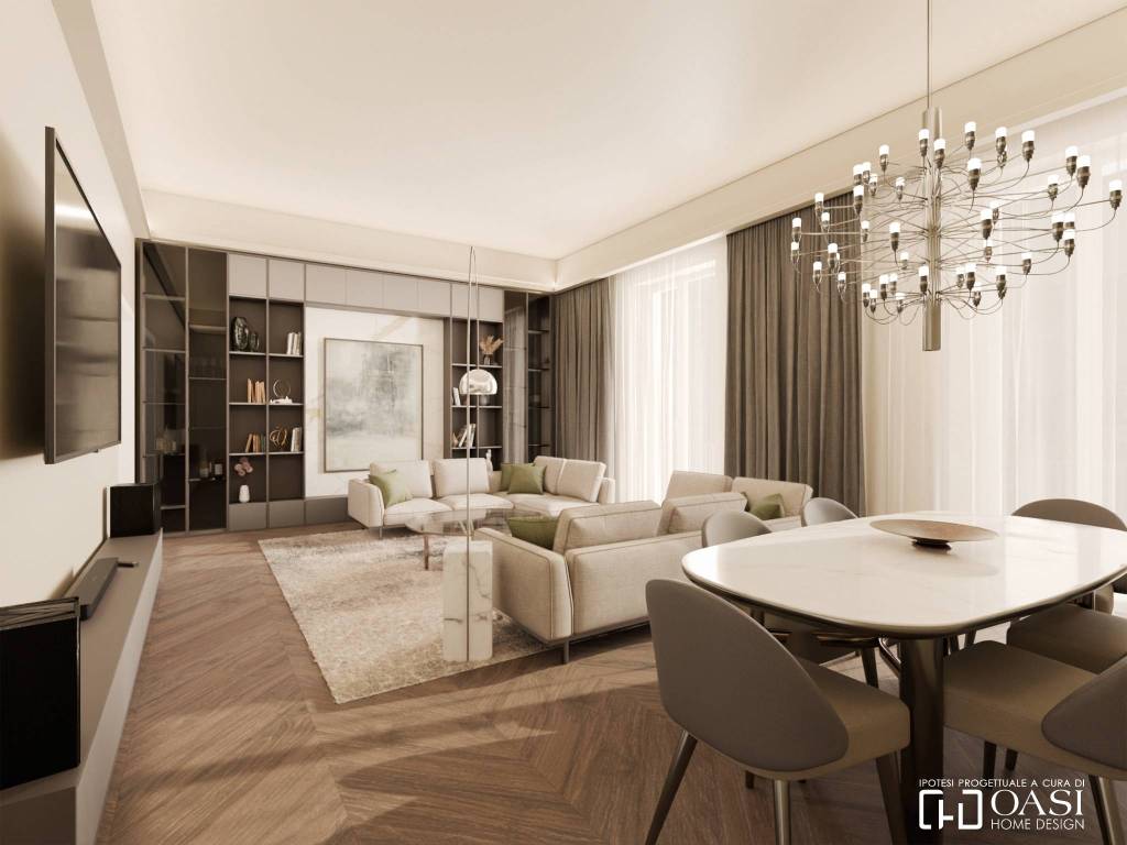 appartamento in vendita a Roma in zona Castro Pretorio