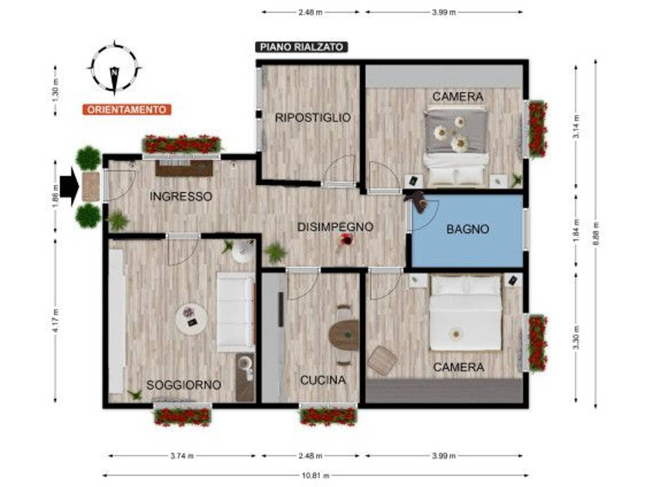 appartamento in vendita a Roma in zona Monte Sacro/Talenti