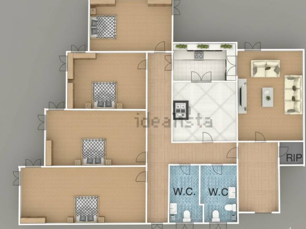 appartamento in vendita a Roma in zona Torrino