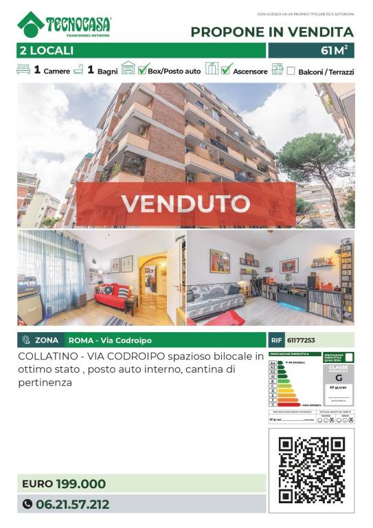 appartamento in vendita a Roma in zona Prenestino-Labicano