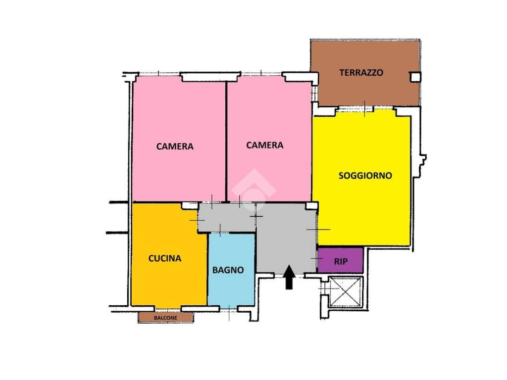 appartamento in vendita a Roma