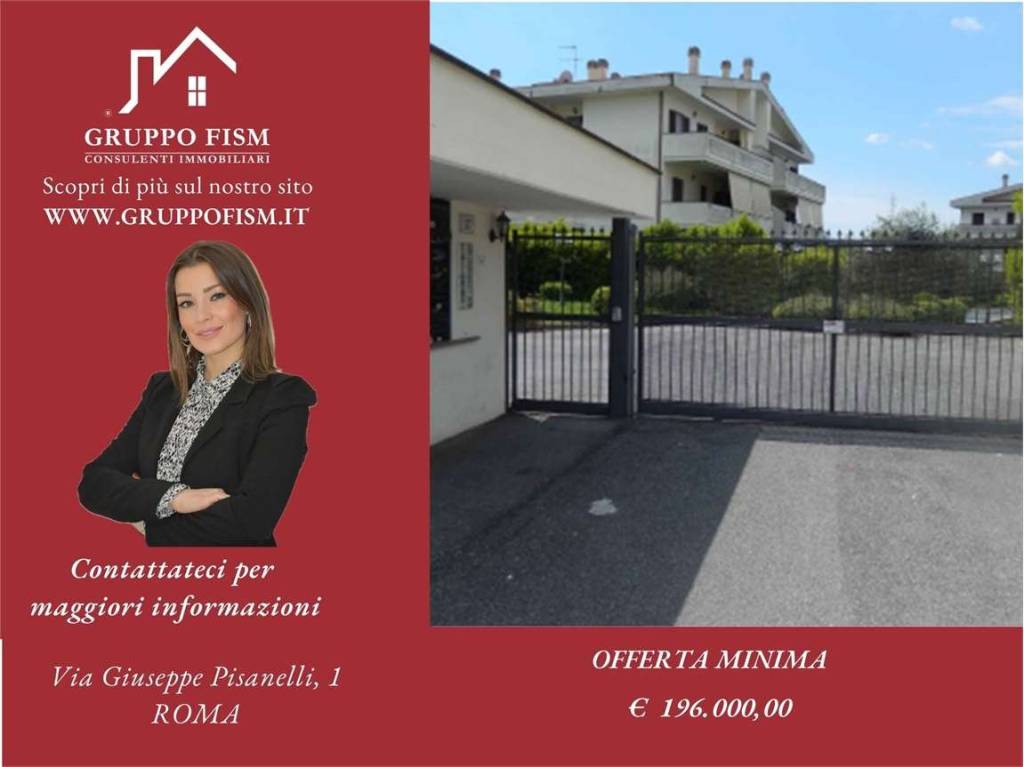 appartamento in vendita a Roma in zona Massimina/Casal Lumbroso