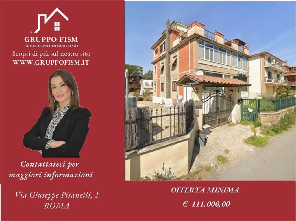 appartamento in vendita a Roma in zona Casal Morena