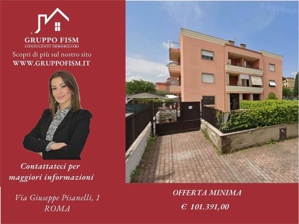 appartamento in vendita a Roma in zona Lunghezza