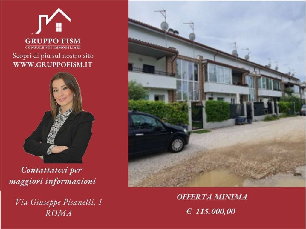 casa indipendente in vendita a Roma in zona Ostia Antica