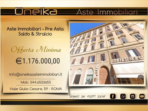 appartamento in vendita a Roma in zona Castro Pretorio