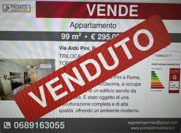 appartamento in vendita a Roma in zona Torrino