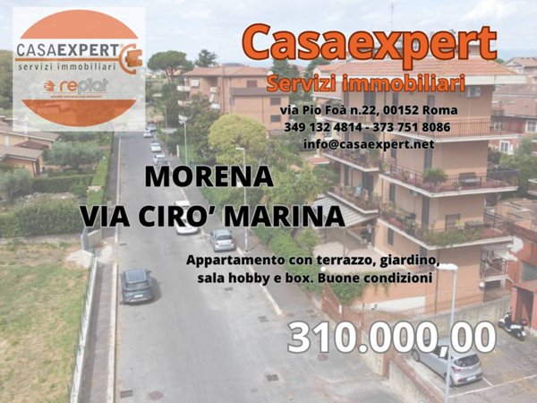 appartamento in vendita a Roma in zona Casal Morena
