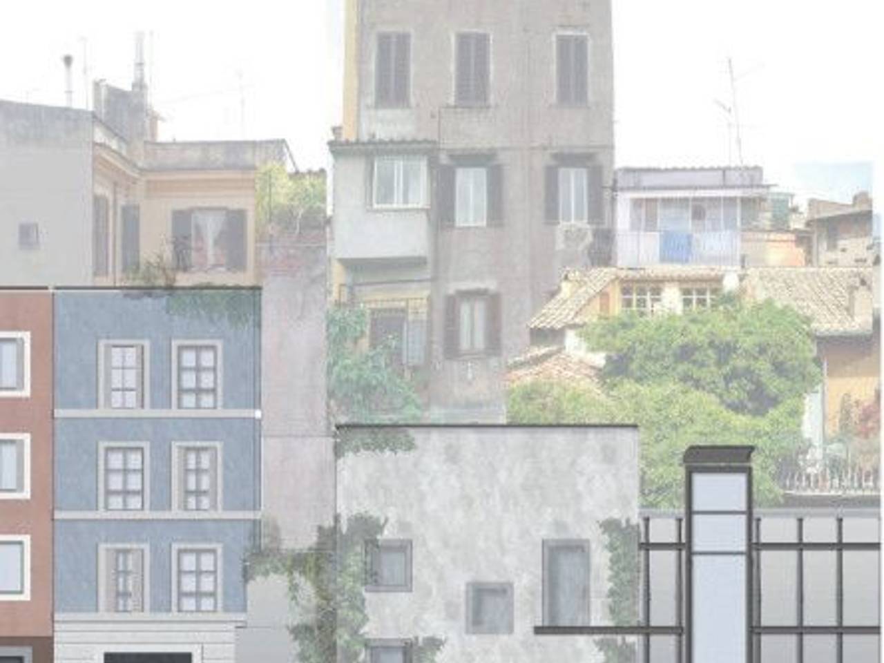 intera palazzina in vendita a Roma in zona Trastevere