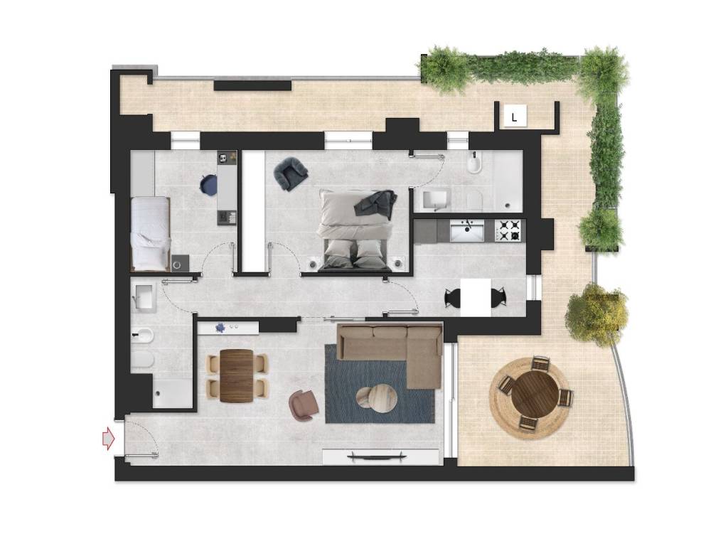 appartamento in vendita a Roma in zona Monte Sacro/Talenti