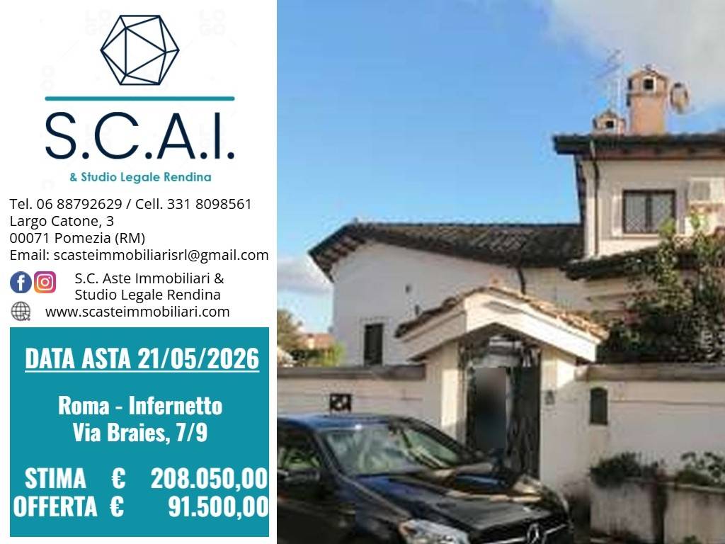 casa indipendente in vendita a Roma in zona Infernetto