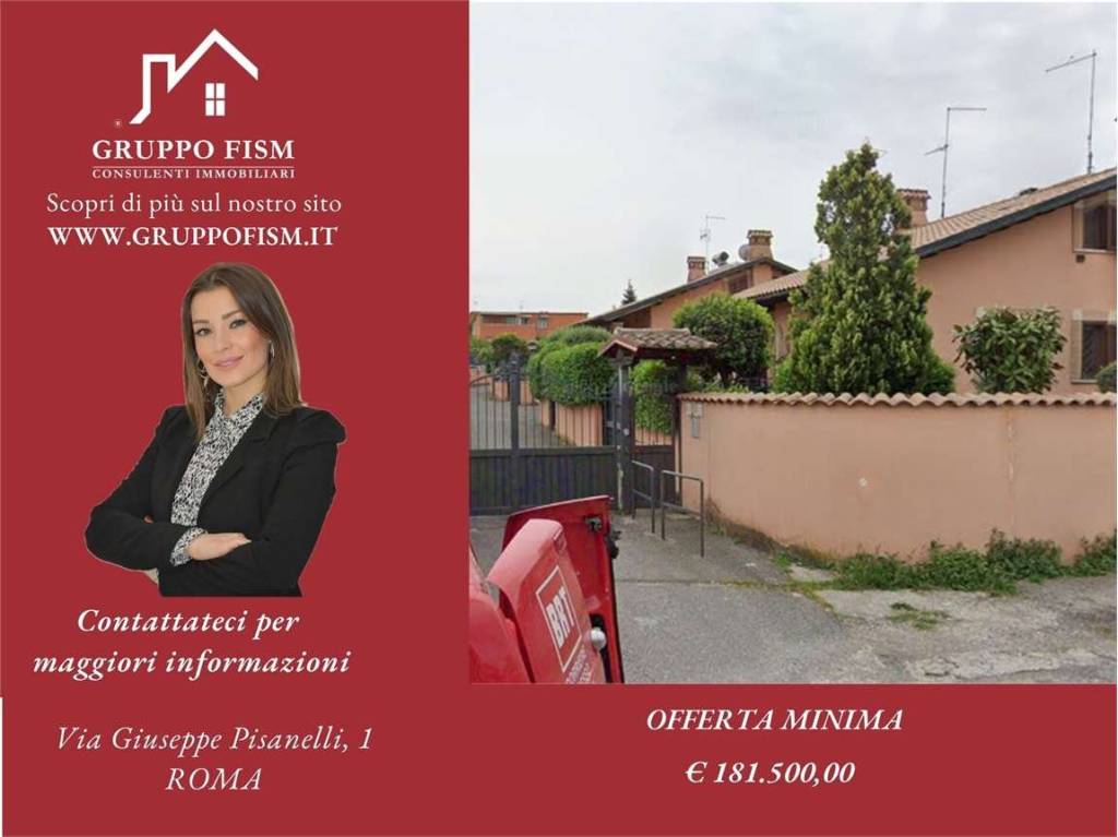 casa indipendente in vendita a Roma in zona Lunghezza