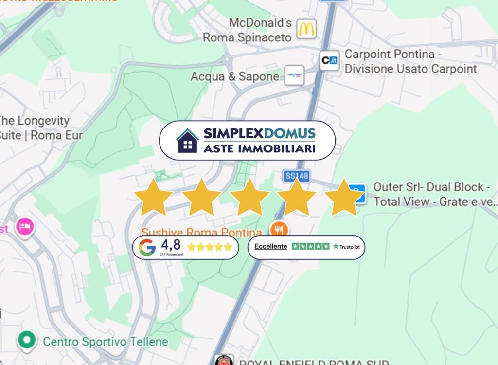 appartamento in vendita a Roma in zona Spinaceto