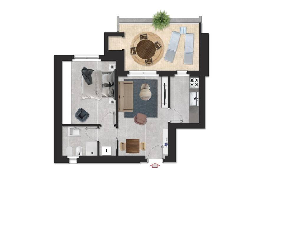 appartamento in vendita a Roma in zona Alessandrino