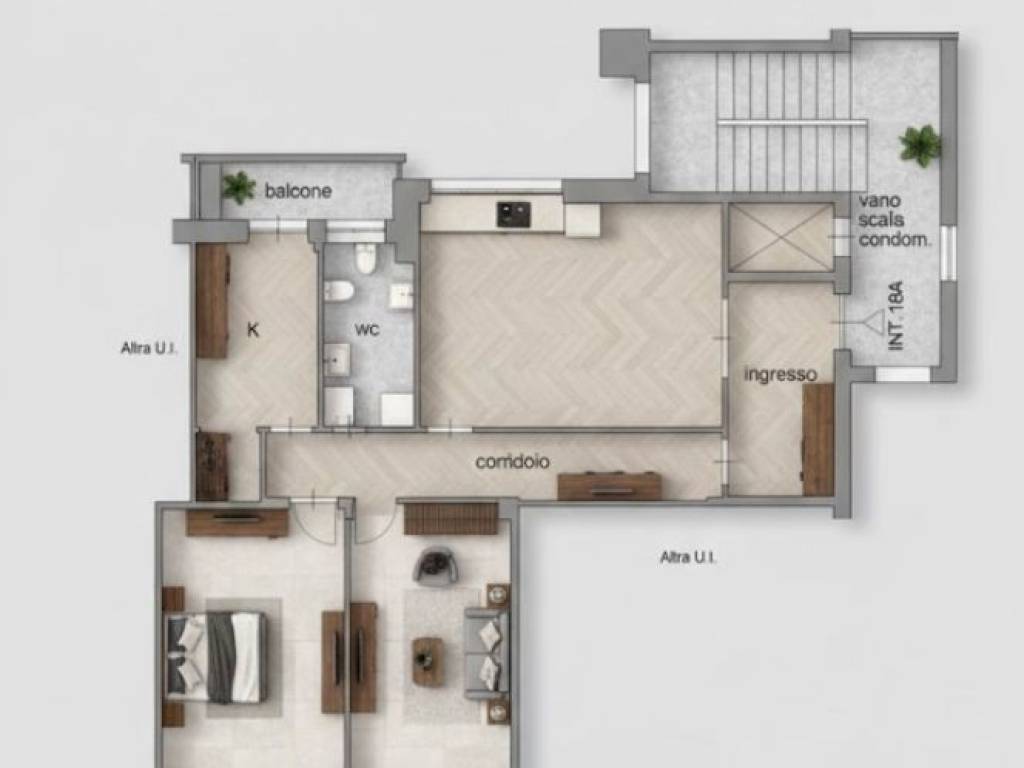 appartamento in vendita a Roma in zona Appio Latino