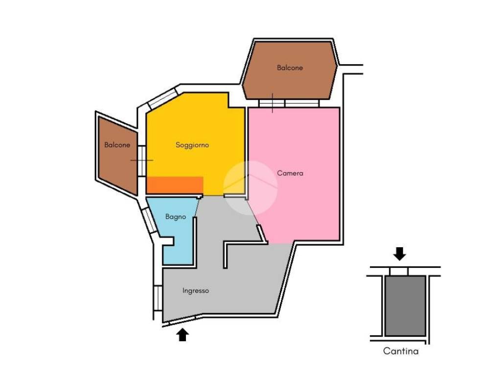 appartamento in vendita a Roma in zona San Saba - Ripa