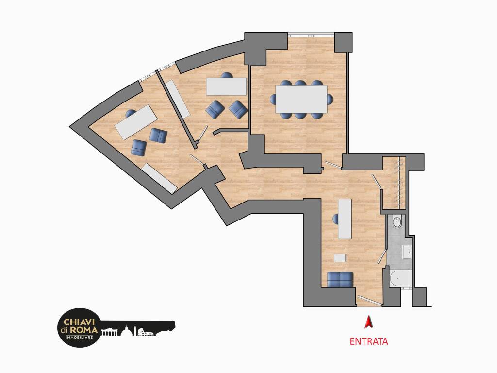 ufficio in vendita a Roma in zona Parioli