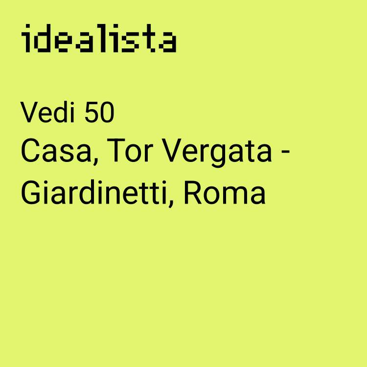 casa indipendente in vendita a Roma in zona Tor Vergata/Torrenova