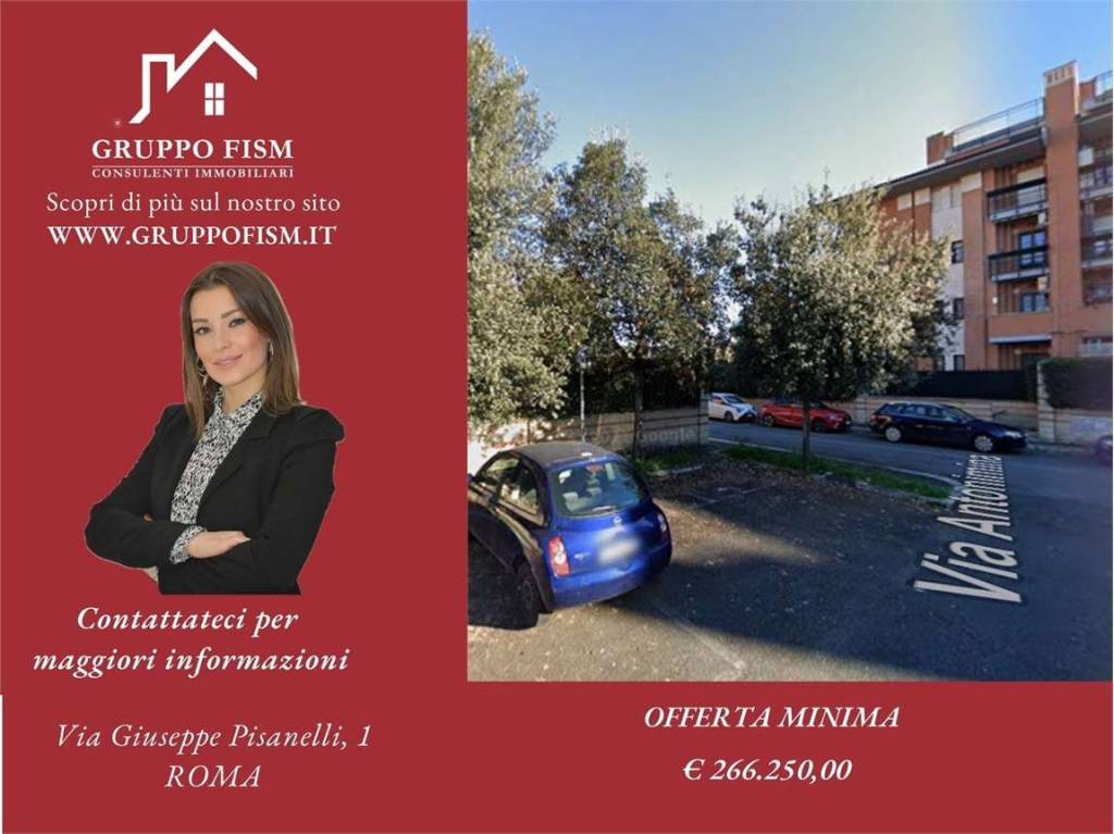 appartamento in vendita a Roma in zona Osteria del Curato