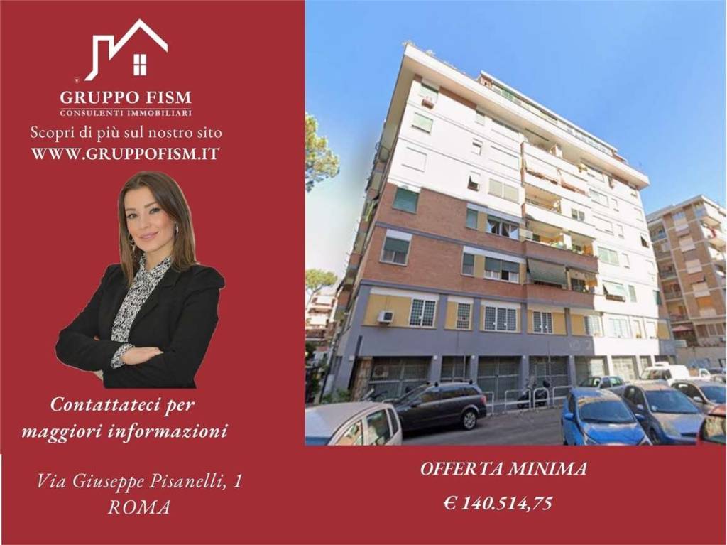 appartamento in vendita a Roma in zona Portuense
