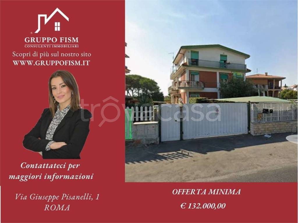 appartamento in vendita a Roma in zona Borghesiana